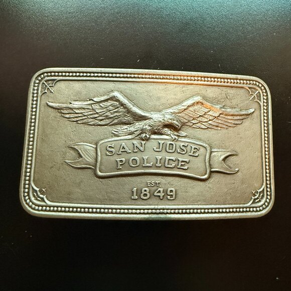 Belt Buckle - San Jose Police - Picture 1 of 2